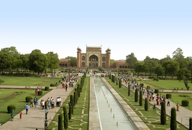 Taj Mahal Garden Preservation