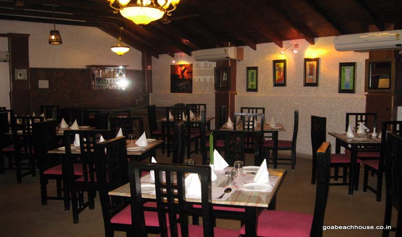 Dining in Hotel Goa Beach House