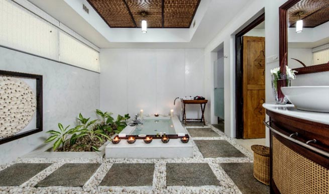 Room Bathtub Spa in Carnoustie Ayurveda Wellness