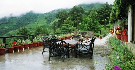 Dining in Cedar Lodge Nainital