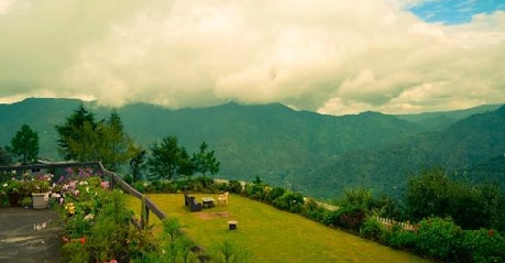 Garden in Cedar Lodge Nainital