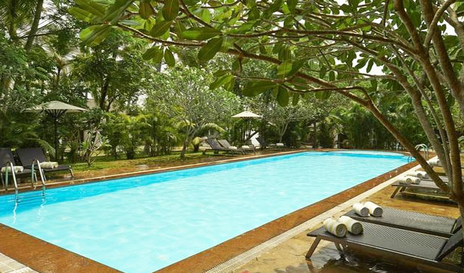 pool in Club Mahindra Ashtamudi Resort Kollam