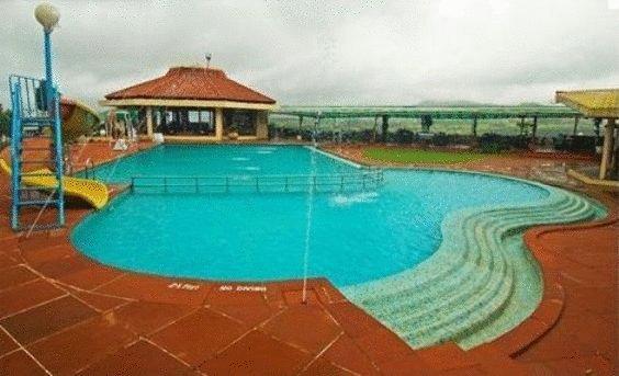 Swimming in The Dukes Retreat Lonavala