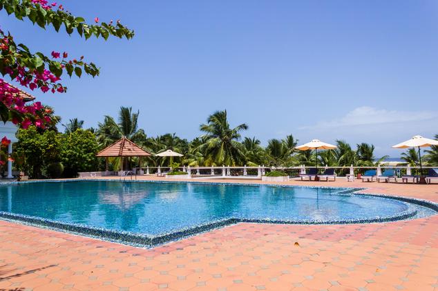 Swimming Pool in Estuary Island Resort Poovar