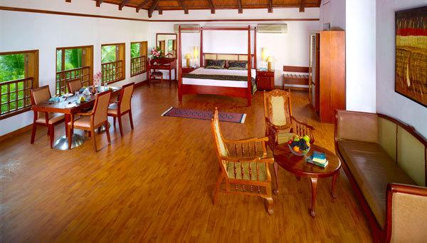 cottages in Estuary Island Resort Poovar