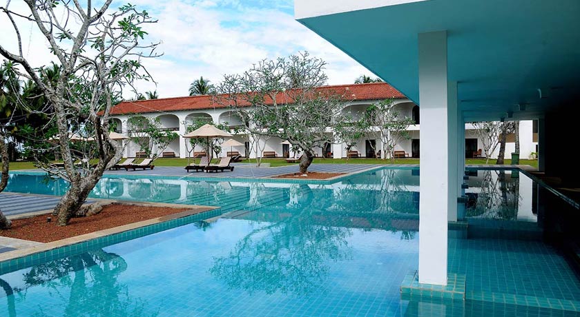 pool-view in Heritance Ayurveda Maha Gedara