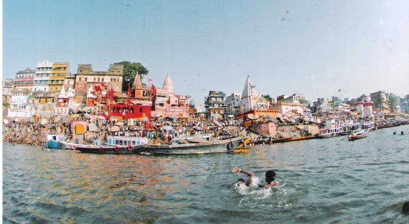 Varanasi lake in Hotel Alka