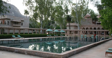 Pool in Amanbagh Resort