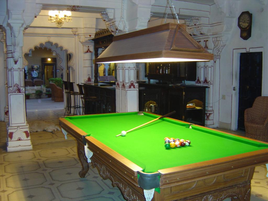 Pool Table in Hotel Deogarh Mahal Deogarh