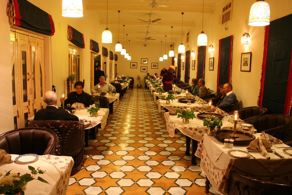 Dining in Hotel Deogarh Mahal Deogarh