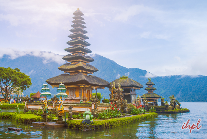 Pura Ulun Danu Bratan Hindu temple in Indonesia