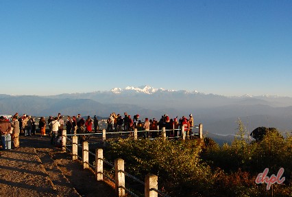 Tiger Hill in Darjeeling