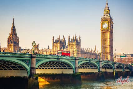 Big Ben Clock tower in London, England