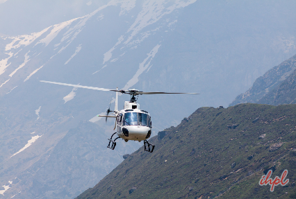 Do Dham yatra by helicopter