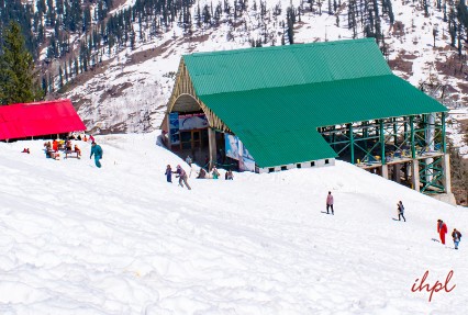 Snow Scooter at Rohtang