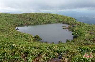 Heart Shaped Lake in Wayanad