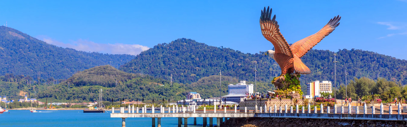 eagle statue in Langkawi