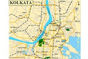 Kolkata Political Map