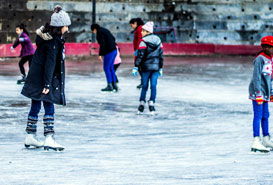 Ice Skating Carnival in Shimla