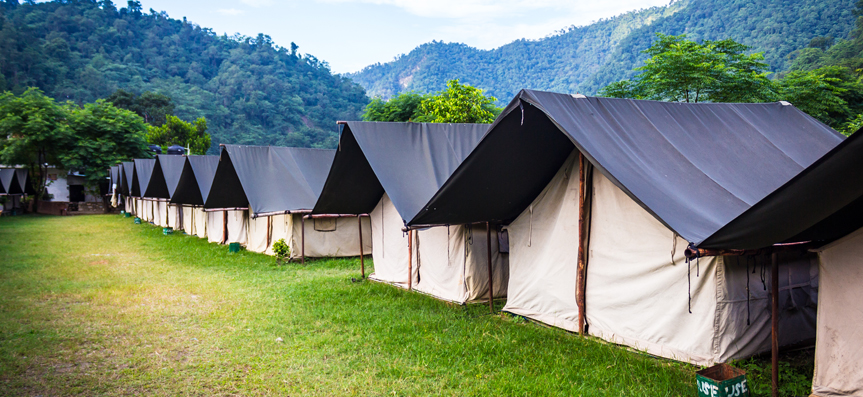 Camping in Rishikesh